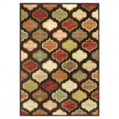 Kas Rugs Let's Go Morocco Brown/Green 2 ft. 2 in. x 3 ft. 7 in. Area Rug