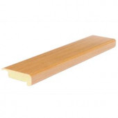 Mohawk Golden Chardonnay Oak 19.05 in. Thick x 2.5 in. Width x 94 in. Length Stair Nose Laminate Molding