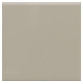 Daltile Semi-Gloss Architectural Gray 4-1/4 in. x 4-1/4 in. Ceramic Bullnose Wall Tile