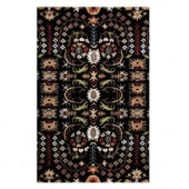 Home Decorators Collection Lumiere Black 5 ft. 3 in. x 8 ft. 3 in. Area Rug