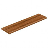 Cap A Tread Spotted Gum Red 47 in. Length x 12-1/8 in. Depth x 1-11/16 in. Height Vinyl Right Return