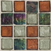 Daltile Egyptian Glass Amber Medley 12 in. x 12 in. x 6mm Glass Face-Mounted Mosaic Wall Tile (11 sq. ft. / case)
