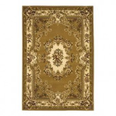 Kas Rugs Aubusson Beige/Ivory 5 ft. 3 in. x 7 ft. 7 in. Area Rug