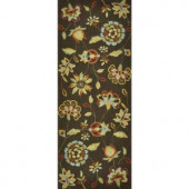 Loloi Rugs Summerton Life Style Collection Brown 2 ft. x 5 ft. Runner