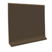 ROPPE Light Brown 4 in. x 1/8 in. x 48 in. Vinyl Cove Base (30 Pieces / Carton)