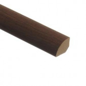 Zamma Blackened Maple 5/8 in. Height x 3/4 in. Wide x 94 in. Length Laminate Quarter Round Molding