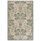 Home Decorators Collection Amberley Natural and Green 5 ft. 3 in. x 8 ft. 3 in. Area Rug
