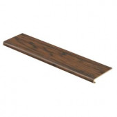 Cap A Tread Coffee Handscraped Hickory 47 in. Length x 12-1/8 in. Depth x 1-11/16 in. Height Laminate