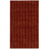 Oriental Weavers Camille Sable Red 3 ft. 2 in. x 5 ft. 5 in. Area Rug
