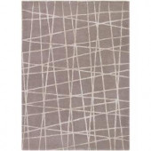 Chandra Oslo Taupe 7 ft. 9 in. x 10 ft. 6 in. Area Rug
