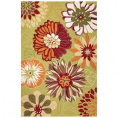 Kas Rugs Spring Fever Pistachio 5 ft. x 7 ft. 6 in. Area Rug