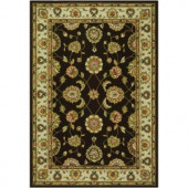 Couristan Covington Maplewood Chocolate 5 ft. 6 in. x 8 in. Area Rug