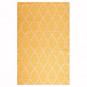 Home Decorators Collection Argonne Yellow 5 ft. x 8 ft. Area Rug