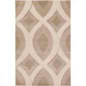 Surya Candice Olson Ivory 5 ft. x 8 ft. Contemporary Area Rug