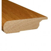 Millstead Oak Butterscotch 3 in. Wide x 78 in. Length Lipover Stair Nose Molding (Use with 3/8 in. Thick Click Floors)