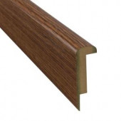 SimpleSolutions Colby Walnut 3/4 in. Thick x 2-3/8 in. Wide x 78-3/4 in. Length Laminate Stair Nose Molding