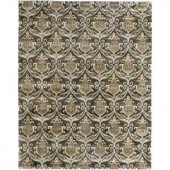 LR Resources Indulgence Charcoal 7 ft. 9 in. x 9 ft. 9 in. Extremely Plush Indoor Area Rug