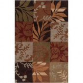 Artistic Weavers Equinox Rust and Green 5 ft. x 7 ft. 9 in. Area Rug