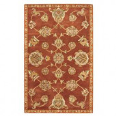 Home Decorators Collection Lagoon Rust 2 ft. x 3 ft. Accent Rug