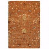 Home Decorators Collection Baroness Orange Spice 6 ft. x 9 ft. Area Rug