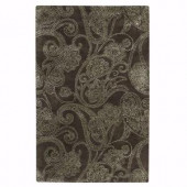 Home Decorators Collection Highlands Charcoal 2 ft. 6 in. x 4 ft. 6 in. Area Rug