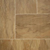 Hampton Bay Slate Taupe Laminate Flooring - 5 in. x 7 in. Take Home Sample