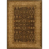 Home Dynamix Antiqua Brown/Cream 9 ft. 2 in. x 12 ft. 5 in. Area Rug