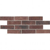 Daltile Union Square Courtyard Red 4 in. x 8 in. Ceramic Paver Floor and Wall Tile (8 sq. ft. / case)
