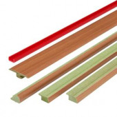 Fastrim 5-Piece 47 in. Light Cherry Block Laminate Moulding Kit-DISCONTINUED