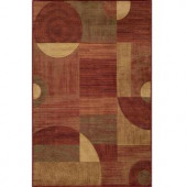Momeni Marvelous Red 5 ft. 3 in. x 7 ft. 6 in. Area Rug