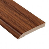 Home Legend Monarch Walnut 12.7 mm Thick x 3-13/16 in. Wide x 94 in. Length Laminate Wall Base Molding