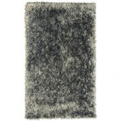 Lanart Electric Ave Silver 9 ft. x 12 ft. Area Rug