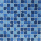 EPOCH Oceanz Southern Tumbled Matte Glass 12 in. x 12 in.Mesh Mounted Floor & Wall Tile (5 sq. ft./ case)