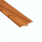 Hampton Bay High Gloss Alexander Oak 6.35 mm Thick x 1-7/16 in. Wide x 94 in. Length Laminate T-Molding