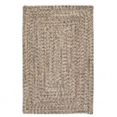 Colonial Mills Corsica Storm Gray 3 ft. x 5 ft. Braided Accent Rug
