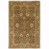 Home Decorators Collection Dijon Grey and Brown 6 ft. x 9 ft. Area Rug