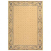Safavieh Courtyard Natural/Blue 8 ft. x 11 ft. Area Rug
