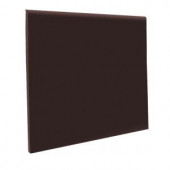ROPPE Pinnacle Rubber No Toe Brown 4 in. x 1/8 in. x 48 in. Cove Base (30 Pieces / Carton)