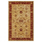 Kas Rugs Antiquity Tabriz Sand/Rust 3 ft. 3 in. x 5 ft. 3 in. Area Rug