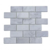 Splashback Tile Oriental 12 in. x 12 in. Marble Floor and Wall Tile