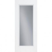 Masonite Premium Full Lite Primed Steel Entry Door with No Brickmold