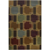 Mohawk Convential Dark Butter 5 ft. 3 in. x 7 ft. 10 in. Area Rug
