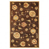 Kas Rugs Today's Mahal Mocha 3 ft. 3 in. x 5 ft. 3 in. Area Rug