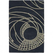 Chandra Parson Charcoal/Taupe 7 ft. 9 in. x 10 ft. 6 in. Indoor Area Rug