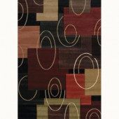United Weavers Cha Cha Onyx 5 ft. 3 in. x 7 ft. 6 in. Contemporary Area Rug