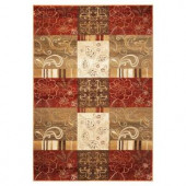 Kas Rugs Floral Patchwork Sienna 7 ft. 7 in. x 10 ft. 10 in. Area Rug