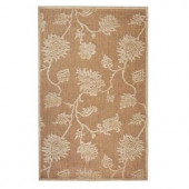 Home Decorators Collection Trellis Natural 5 ft. x 7 ft. 6 in. Area Rug