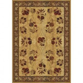 United Weavers Vivaldi Gold 5 ft. 7 in. x 7 ft. 10 in. Transitional Area Rug