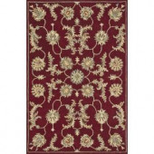 Loloi Rugs Fairfield Life Style Collection Red 7 ft. 6 in. x 9 ft. 6 in. Area Rug