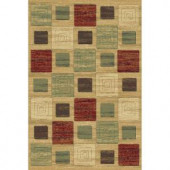 Natco Shadows Harrison Multi 7 ft. 10 in. x 10 ft. 10 in. Area Rug